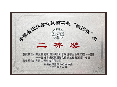 内蒙古荣获2025“徽园杯”奖二等奖